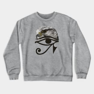 Falcon Eye of Horus Crewneck Sweatshirt